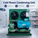 High Performance Air Cooled Condensing Unit with Bitzer Copeland Compressor for Industrial Cold Storage and Frozen Products