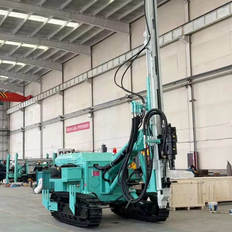 Blast Hole Anchor Drilling Rig Crawler Pneumatic Dth Drilling Rig Mine Rock Drilling Rig for Sale