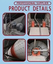 Fine Grinding Equipment Fully Continuous Ceramic System For Glass Raw Materials 20 TPH Capacity