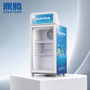Energy Saving Commercial Beverage Refrigerator with Glass Door for Cold Drinks and Juice Display Cooler Fridge