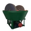 1100 Wet Pan Mill Gold Ore Processing Equipment with High Capacity 3-5 Tons/Hour Motor Gear Driven High Efficiency Energy Saving