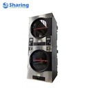 Heavy Duty Industrial Stacked Dryer Commercial Laundry Equipment for Hotel Hospital Laundry Plant Double Layer Dryer
