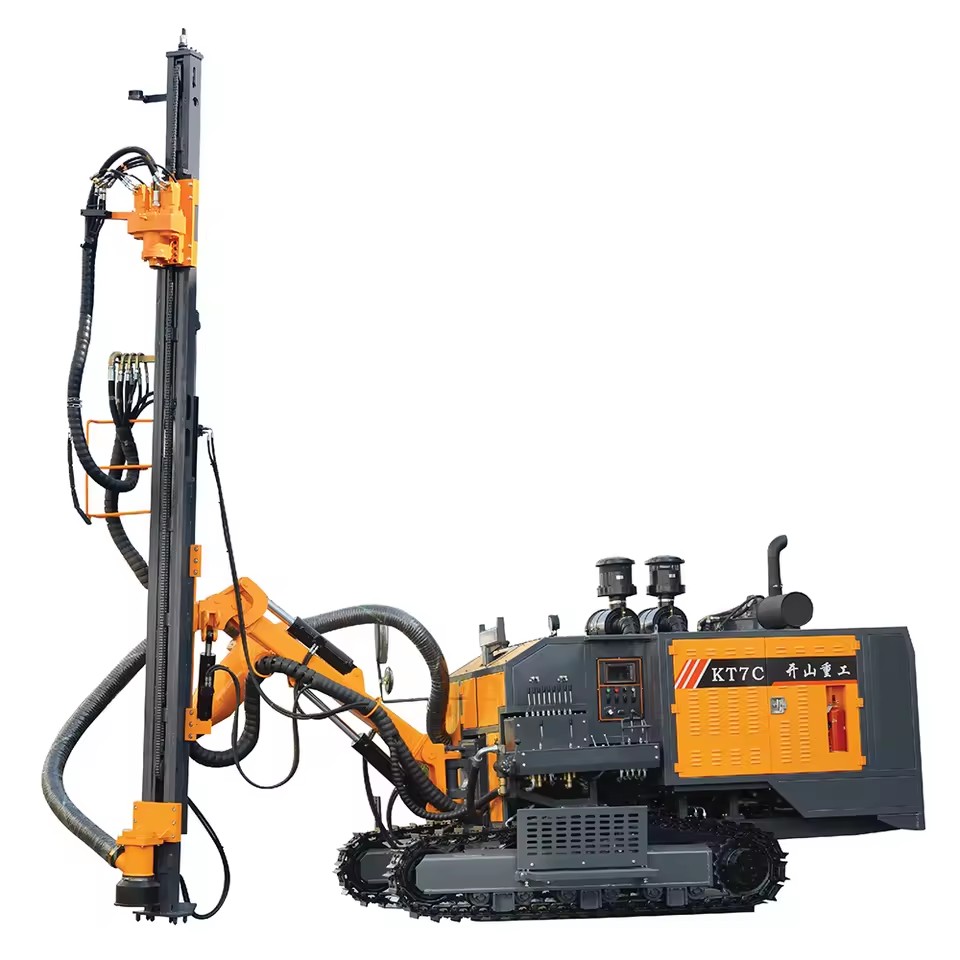 2026 New Product Mine Drilling Rig KT9C Blasting KAISHAN Open Pit Rock Drill Rig Dth Rotary Drill Rig for Sale