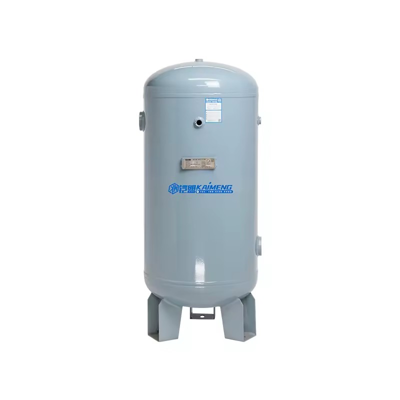 Durable 150L Carbon Steel Powder Coated Air Compressor Storage Tank Vertical Pressure Vessel 1.3MPa Industrial Use