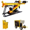 Max 1600m Deep Efficient Automatic Full Hydraulic Underground Mine Core Drilling Rig Remote Ore Core Exploration Machine