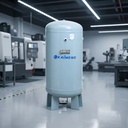 Cost-effective Heavy Duty 200L Vertical Pressure Vessel Carbon Steel Powder Coated 1.3MPa Design Pressure Anti-rust Thread Joint