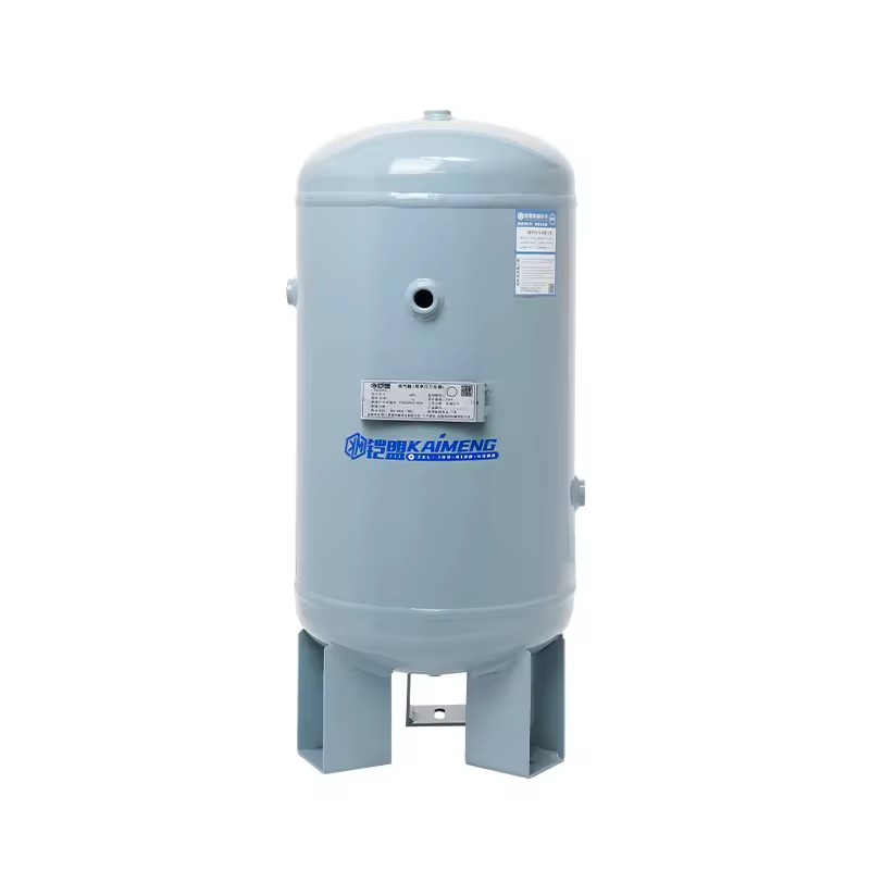 Durable 40L Vertical Carbon Steel Powder Coated Air Receiver Tank Leak-proof Submerged Arc Welded 1.25Mpa Pressure Rated
