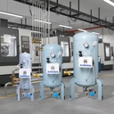 No Manual Operation Negative Pressure Automatic Drain Device 1 Year Warranty 220V 1500W CNC Machining Center