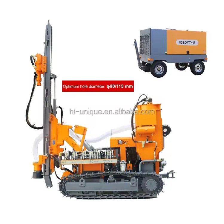 Drilling Hydraulic Down the Hole Hard Rock Drilling Rig Mining Rig