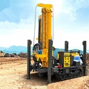 New Fully Hydraulic Pneumatic Crawler-Type Dual-Purpose Water Well Drilling Rig Gas Core Geological Mining Drilling Machine