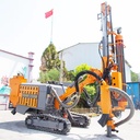 Crawler Mine Surface air Compressor Dth Drill Blast Rock Stone Hole Mine Drilling Rig Machine