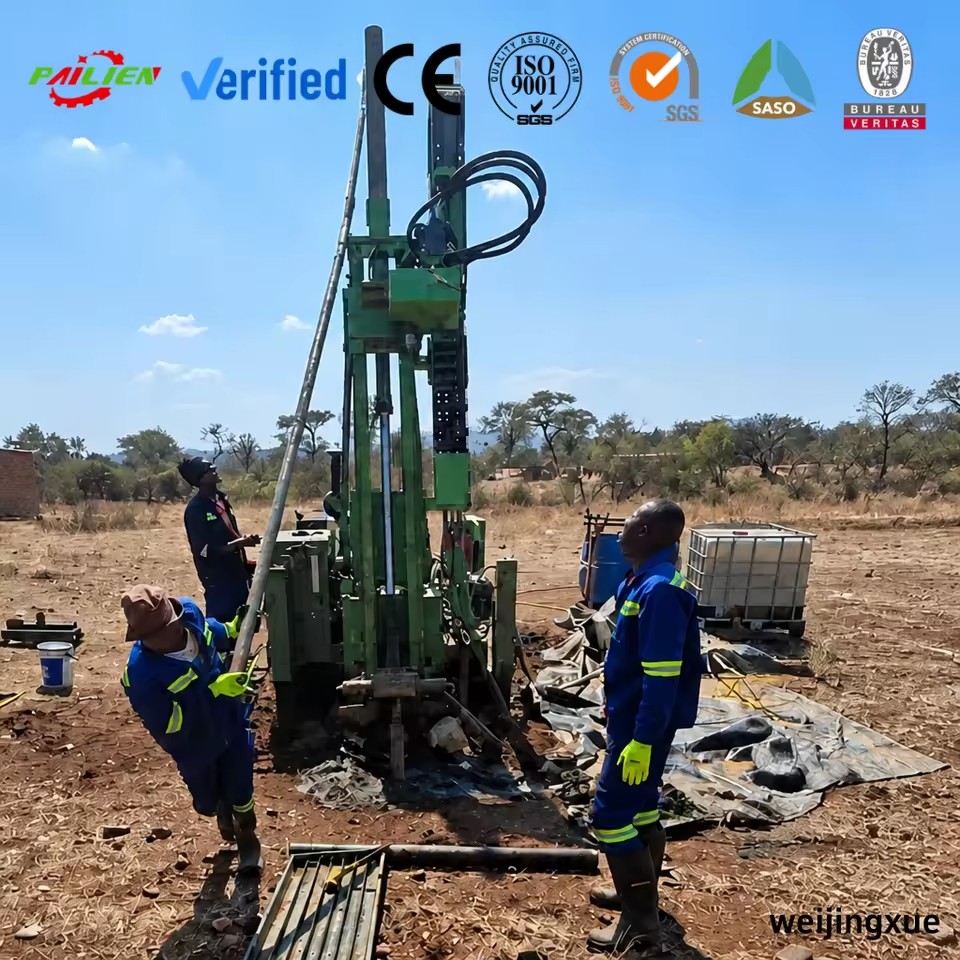 Custom Made High Torque Fully Hydraulic Geotechnical Investigation Underground diamond Mine Rope Core Drilling Rig