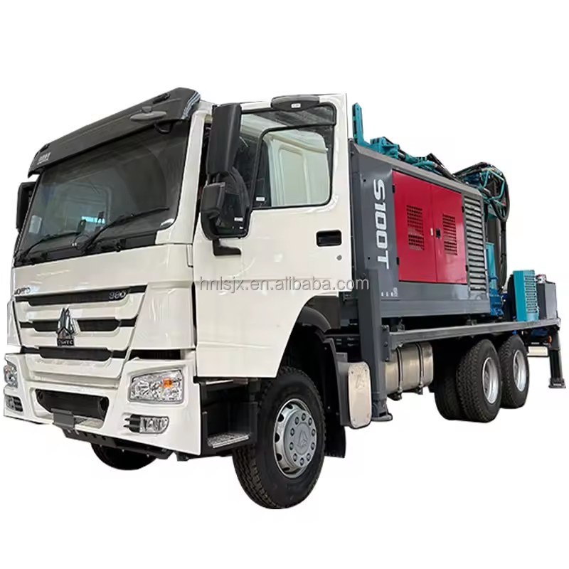 800m Truck Deep Hole Rock Drilling Rig Tractor Rock Coal Mine Borehole Water Well Drilling Machine