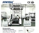HWYAA Customized Biodegradable Blown Film Extruder for Shopping Bags Making Film Production Line PLA PBAT Production Line