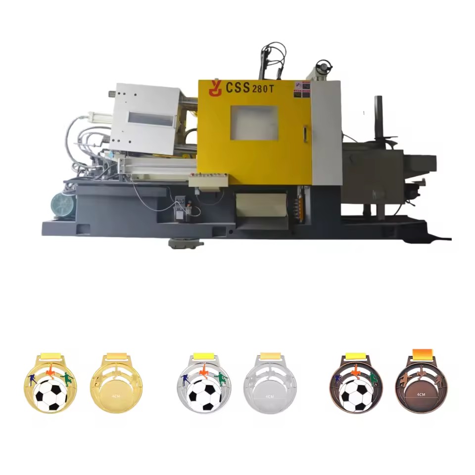 Hot Chamber Die Casting Machine for Football Soccer Sport Medal Zinc Alloy Die Casting Machine for Medals Commemorative Crafts