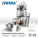High Speed Single Screw HDPE LDPE Film Blowing Machine with PLC for T-shirt Shopping Bags