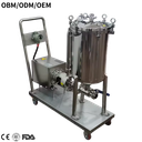 Automatic Small Single-Stage In-Line High Shear Homogenizer Tank Pump Static Mixer for Emulsifying Three-Stage Stator Chemicals