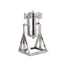 Titanium Rod Filter 304/316L Stainless Steel Purification Function Flange Connection Industrial Filtration Systems 1 Year