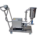 High Speed Stainless Steel Shear Mixing Homogenizing Emulsion Machine with Motor for Milk/Liquid/Powder Customizable Capacity