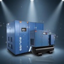 5HP 3.7KW Mini Screw Air Cooled Air Compressor with Bearing + Tank Package for Small Workshop Factory Direct Price
