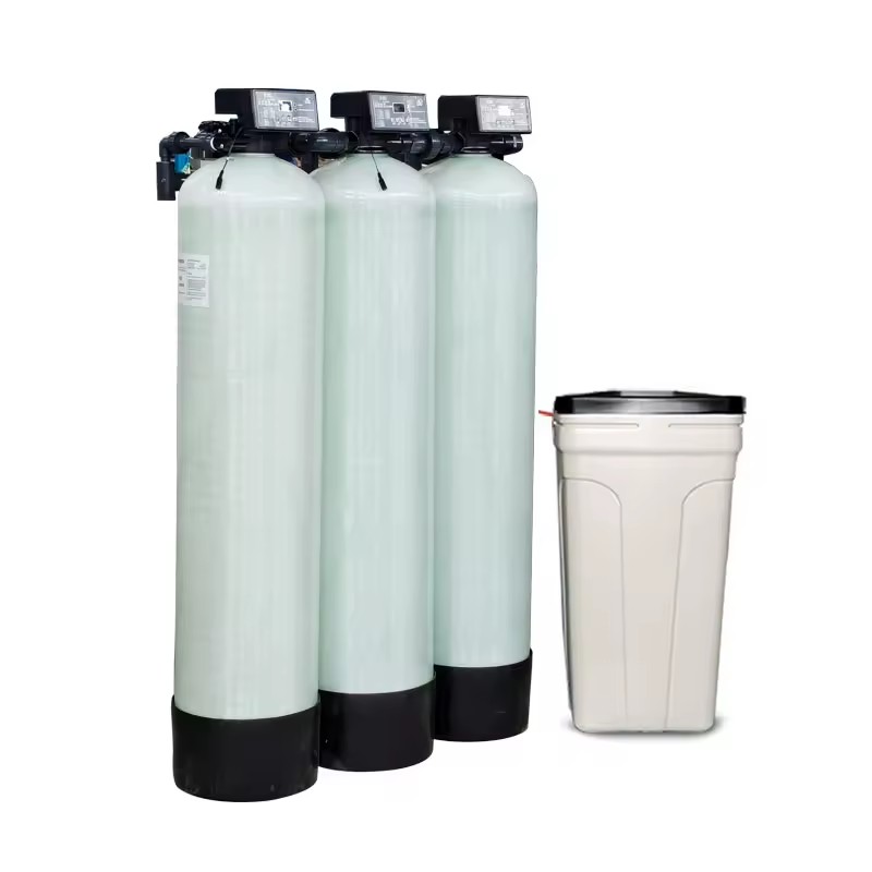 Fully Automatic Industrial Circulating Water Softener Filter Removes Scale Sodium Ion Exchanger Softener