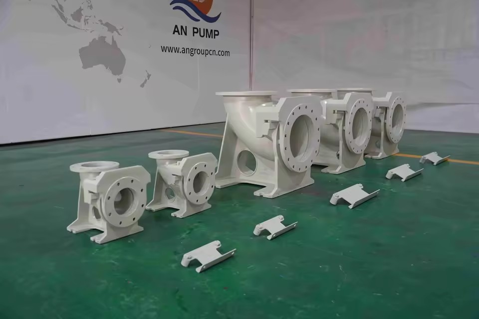 Pump Accessories: Impeller, Mechanical Seal Housing, and Seal Ring.