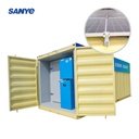 Commercial Solar Powered 10 Cmb Walk in Cold Storage Room Refrigeration Freezer for Potato Milk Fish Fruit With Solar Panels