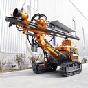 Diesel-Powered Portable Coal Mine Deep Hole Mining Drilling Machine Rig with Motor & Gearbox 88kW Engine Max.100m Depth