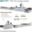 Automatic WPC Door Panel Production Line PVC Wood Plastic Composite Door Board Machine