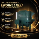 Foundry Machinery Double Pan Mixing Cooling Machine for Resin Sand Casting