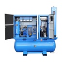 High Efficiency 7.5kw 11kw 15kw 22kw 37kw Permanent Magnet Variable Frequency Screw Air Compressor 10bar
