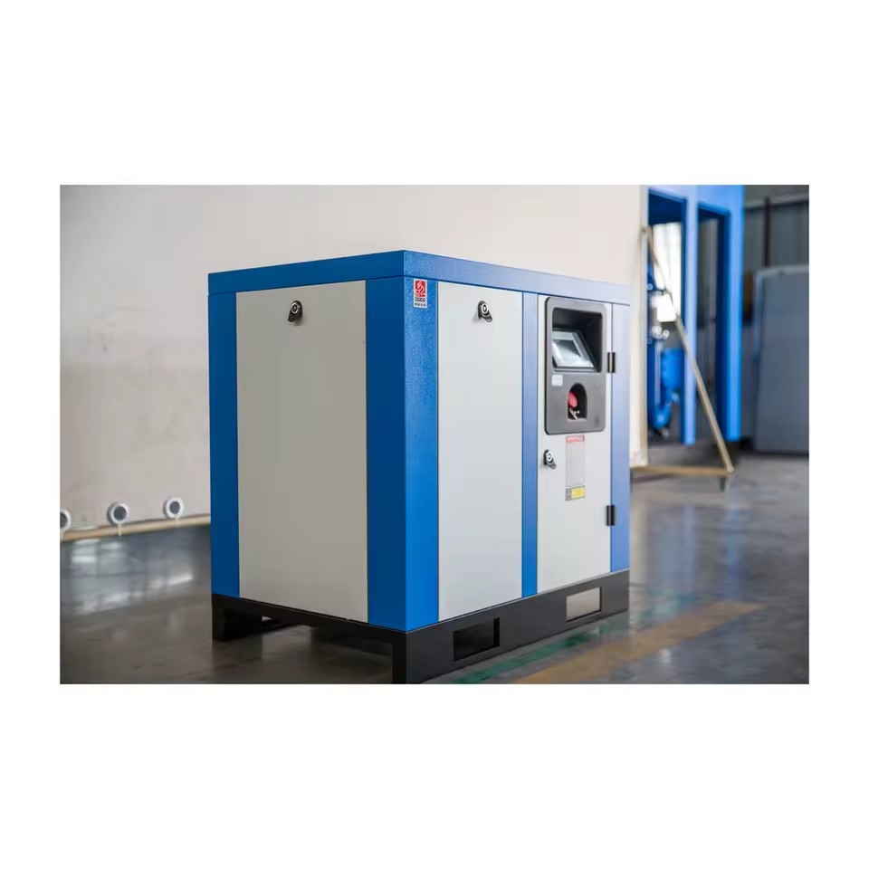 Industrial Silent 10HP 15HP 20HP 30HP 50HP 75HP Single Stage PM VSD Rotary Screw Air Compressor for Sale