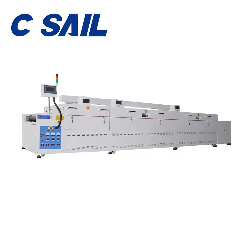 Industrial High Efficiency Electric Heating Motor Conveying Hot Air Tunnel Drying Oven Machine Food Processing Energy Saving