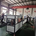 ID32mm-OD110mm Plastic Corrugated Pipe Extrusion Line 90mm HDPE DWC Pipe High Speed Molding Machine