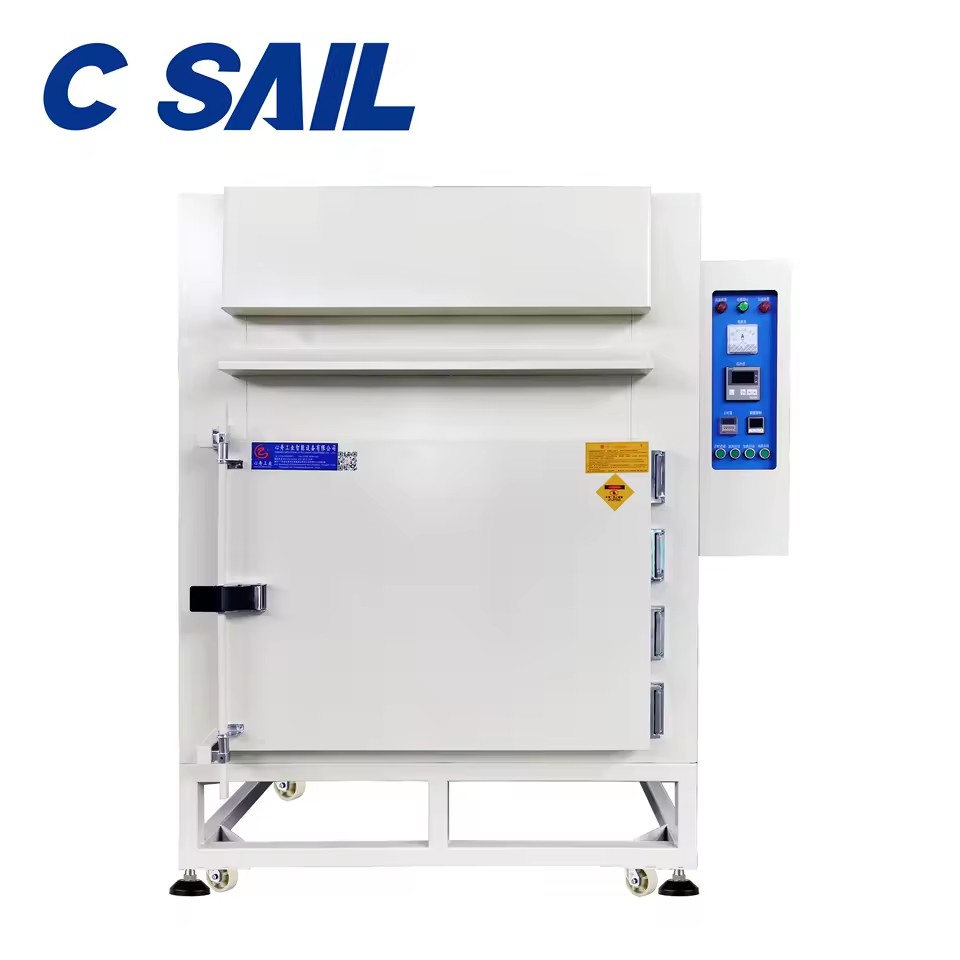 Precision Industrial Forced Hot Air Electric Heating High Temperature Drying Oven Motor Energy Saving SUS316L Glass 1