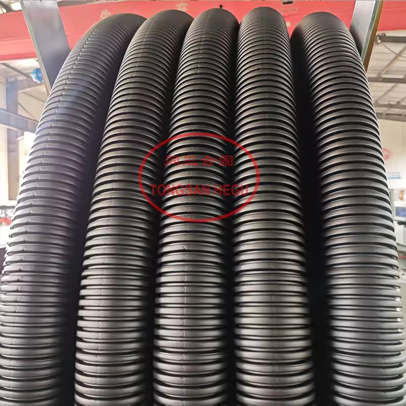 ID32mm-OD110mm Plastic Corrugated Pipe Machine 90mm HDPE DWC Pipe High Speed Extrusion Machine