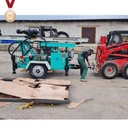 Hydraulic Trailer Bore Small Water Well Drilling Rig Machines Mining Machinery Low Prize with Easy Manipulation