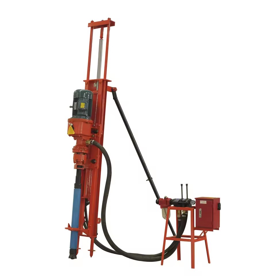 Cheap Small Borehole Portable DTH Rock Drill Rig Pneumatic Simple ROCK Drill Rotary Gold Mine Drilling Rig