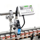 T180E Industrial 12.7mm TIJ Online Thermal Inkjet Printer QR Code Expiry Date Batch Coding Machine for Egg Box
