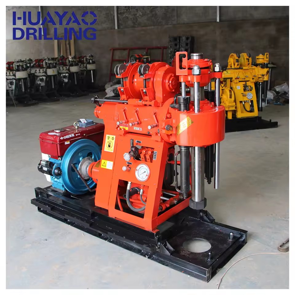 Hot Selling 180 Meter Multifunction Mine Drilling Rig Rotary Borehole Water Well Drilling Rig Machine