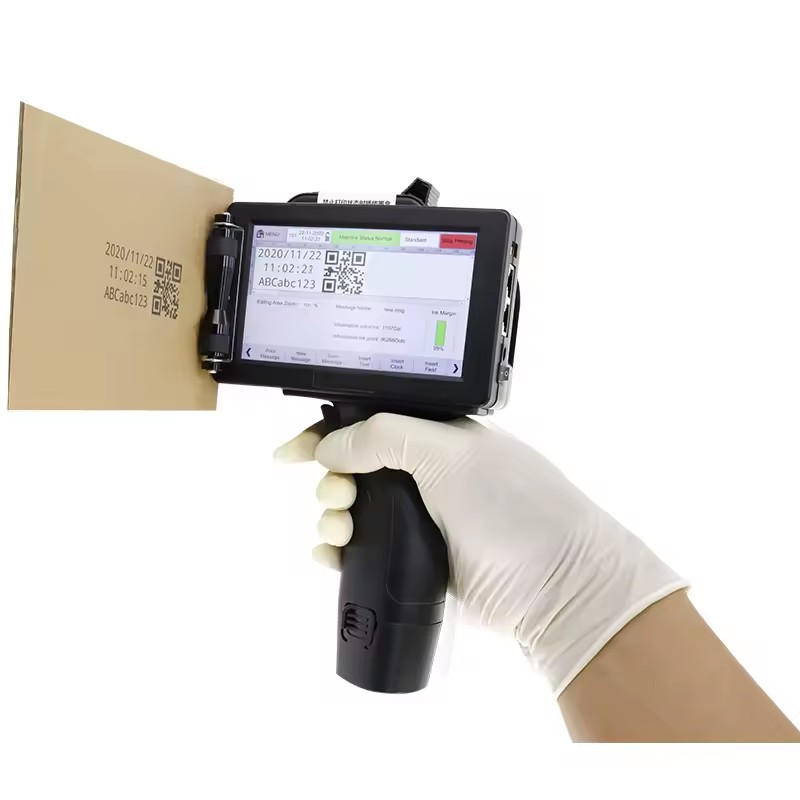 G300E 25.4MM Portable Hand Held Marker TIJ Inkjet Printer for Shift Number Textile