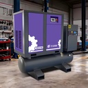Secure Packaging All in One 4-in-1 Screw Type Compressor 50hp With Dryer for Laser Cutter
