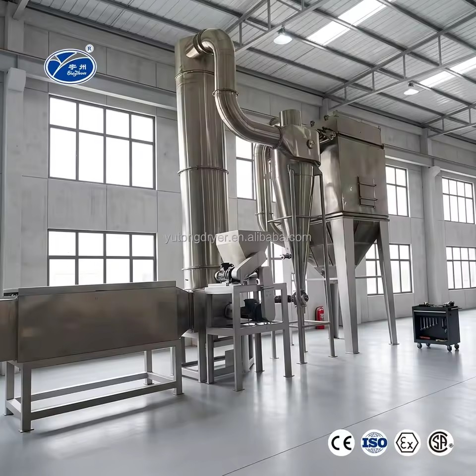 SXG High Efficiency Automatic Rotary Flash Drying Machine Large Capacity Powder Cassava Spin Dryer