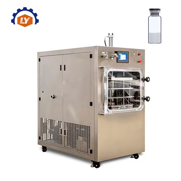 Commercial Industrial Vacuum Drying Equipment Lyophilization Freeze Drying Machine