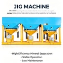 Low Noise Steady Oscillation Diaphragm Mineral Jig Separation for Complex Mixed Ore Washing Classification for Sale