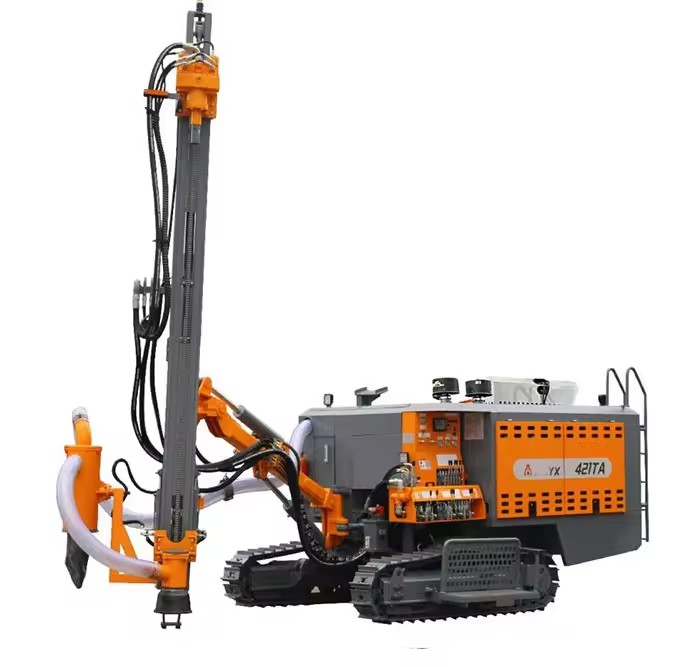 Open Pit Mining Hard Rock Drilling Rig for Rock Quarry Mines Exploration Mining