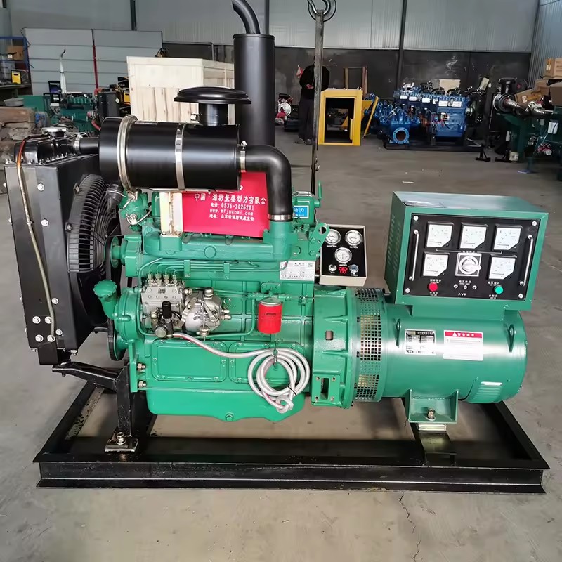 Diesel Generator Set 30kW 40kW Auto Start ATS 50Hz Three-phase Super Silent Water Cooled Open Frame