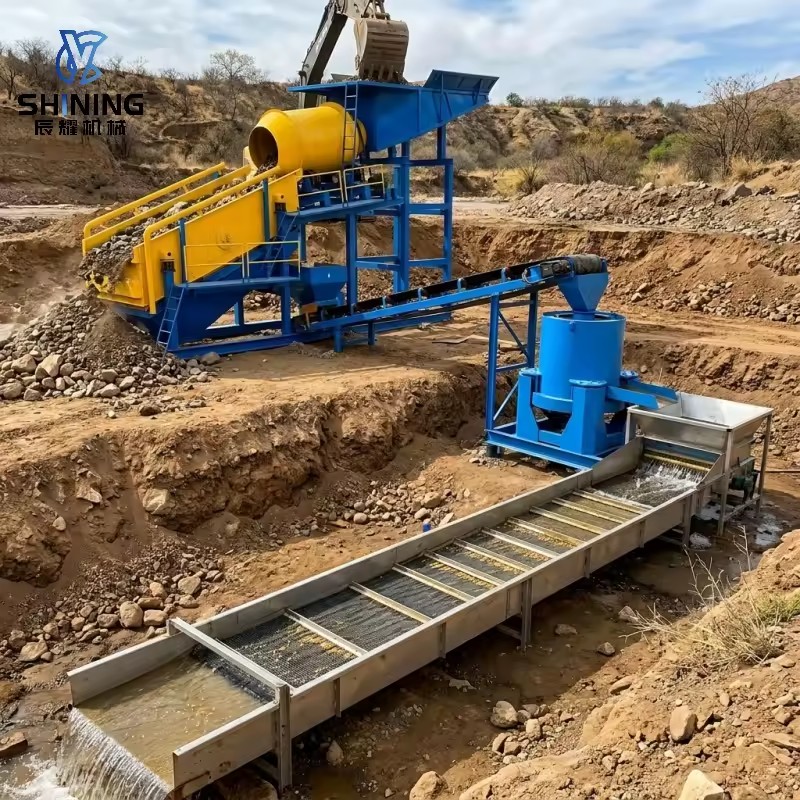 Stl Centrifugal Concentrator for Gold Concentrate 5-10t/h Low Power Centrifugal Gold Concentrator for River Sand Gold Recovery
