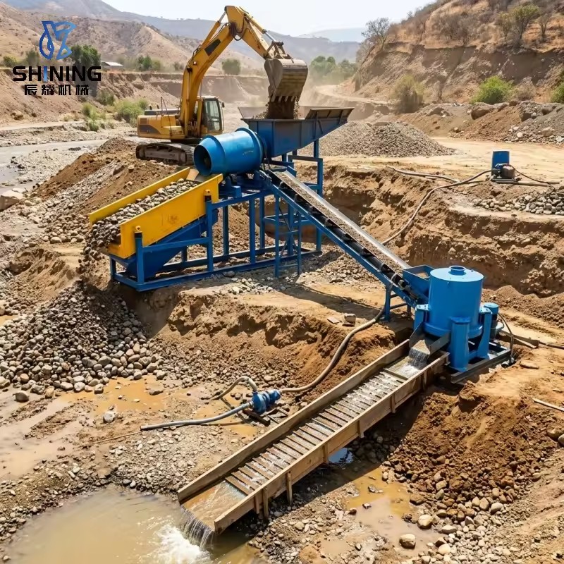 40-60t/h Pre-Concentration STL Centrifugal Gold Concentrator, Improves Shaking Table Efficiency