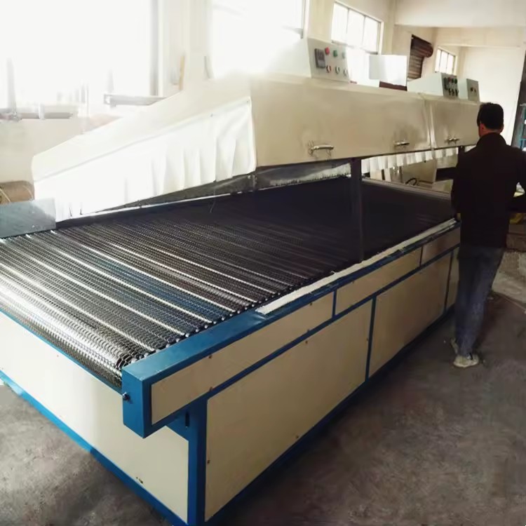 Stainless Steel Tunnel Oven Mesh Belt Dryer Industrial Continuous Drying Equipment Gear for Paper Tube Hardware Heating Curing
